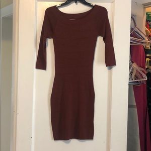 Tight body con midi dress